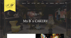 Desktop Screenshot of msbscakery.hk